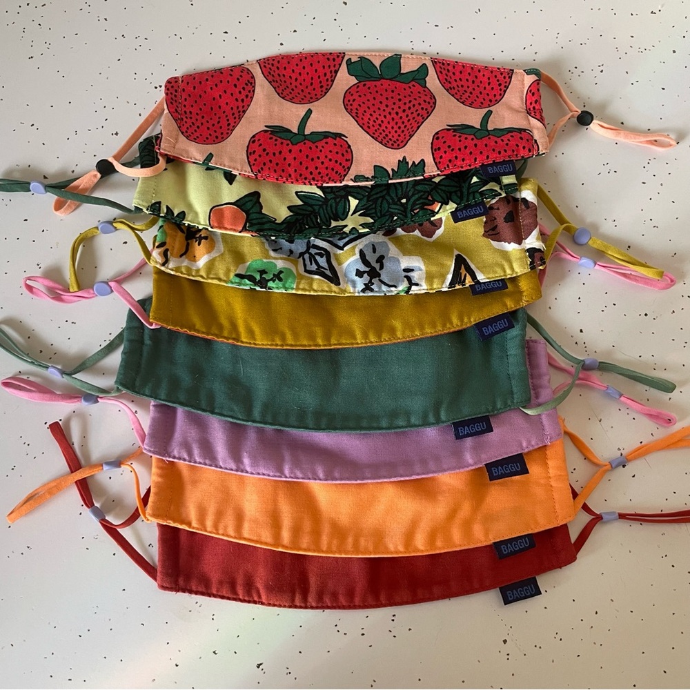 BAGGU Adult Face Masks set of 8